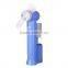 Hand held battery power fan air water mist bottle cooling spray for daily life