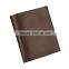 Item CP5: high quality custom logo soft genuine leather trifold mens wallet with zipper pocket