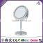 7 inch free standing cosmetic mirror with lights
