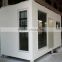 steel structure modified refugee container housing unit temporary camp for europe refugee