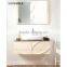 modern bathroom vanity with double acrylic wash sink bathroom cabinet mirrors lowes