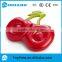 New design pvc inflatable pool float lounger, OEM water sport cherry air mattress