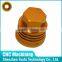 CNC machined Industrial anodized aluminum tube fittings