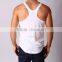 Daijun OEM white cotton blank gym mens stringer singlet wholesale