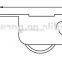 good quality and safety aluminum sliding window roller