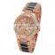 ladies geneva crystal watch slim stone quartz women wrist watches