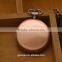 Classical Antique Bronze Polish Men Pocket Watch with Pendant Chain Fob Watch