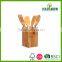 Bamboo Kitchen utensils with square holder bamboo kitchen tool