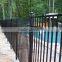 Aluminum fence panels, aluminum spear top metal fence, metal fence ornament