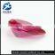 High hardness diamond cut pear shape lab created loose ruby gemstone