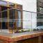 Frameless Glass Balustrade Outdoor With Patch Fittings For Balcony/Glass Railings