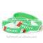 Wholesale cheap custom silicon bracelet for advertising