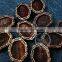 18*13mm setting size vintage style natual log wood bezel carving flower pendant setting DIY findings supplies 1421083