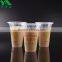 custom printed cheap clear plastic tube cups
