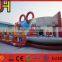 Inflatable Race Car Slide Combo, Cars Double-Lane Inflatable Slide, Car Bouncy Combo With Slide