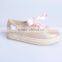 Espadrilles with lace-up style 2016ss new metallic PU