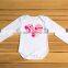 2016 High Quality Newest Style Baby Girl Romper Baby Winter Romper Valentine's Day
