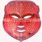 Manufacturer wholesale led light treatment facial skin care mask red