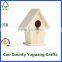 DIY unfinished wooden bird houses for crafting