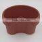 3 plastic wall flower pot