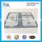 customized printing die cut pvc business card