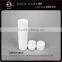 150ml round plastic cosmetic white airless pump bottle
