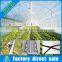 Economical galvanized steel truss single tunnel greenhouse with accessories