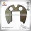 Zinc die cast zamak 3 die casting base weight with sand blasting