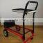 Red Black Folded Metal Sack Industrial Hand Fold Wagons