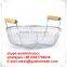 stainless steel 2 tier wire fruit basket