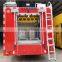 Fire truck aluminum folding ladder