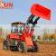 Everun Brand 1 ton Mini Wheel Loader With Snow Bucket