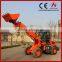 Hydrolic compact wheel loader ,telescopic arm