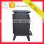 Factory wholesale freestanding wood burning stove and fireplace mantel