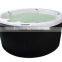 Round Shape Water Massage Bathtub/Indoor Whirlpools with LED lights --- (A400)