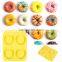 Hot Sell Silicone Bagels mold DIY Doughnut mold baking pan