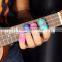 4 Pc Guitar Fingertip Protector Silicone Finger Guards For Ukulele Guitar