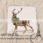 Ceramic square plate porcelain square plate promotion christmas square plate