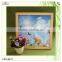 square shape collage picture leg wood photo frame