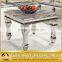 2017 high quality marble top side table