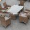 High Quality Rattan Wicker Dining Set Outdoor Furniture