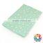 Fashion white stars printed on black cotton fabric printing african women dress fabric textile