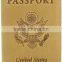 LOW Price High Quality Men Black Custom Genuine Leather Passport Holder COVER