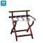 Customized Portable Solid Wood Luggage Rack