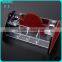 New design glass crystal microphone holder