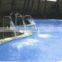 Light bule liners for swimming pool and fish pond using