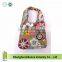 Reusable and Recyclable Folding Tote Bag with Snap Closure