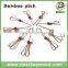 Bamboo craft stick,decorative pick