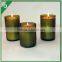 apple aroma scents wine bottle candle