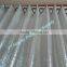 Interior Design Used Hanging Golden Metallic Fabric Curtain